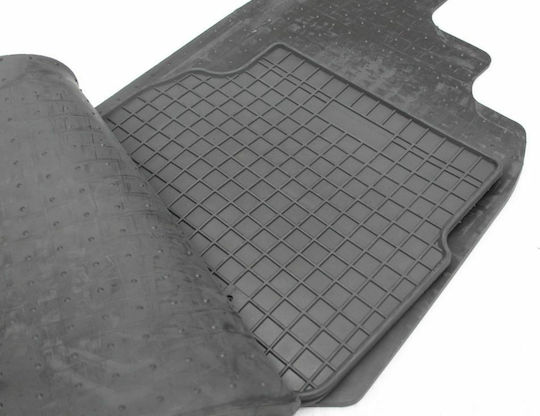 Frogum Set of Front and Rear Mats 4pcs for Saab 9-3 2002-2011 Black
