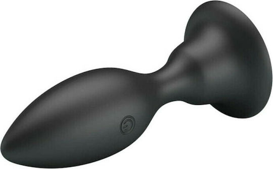 Pretty Love Push Over To Trigger Vibration Plug Anal Vibrator Black