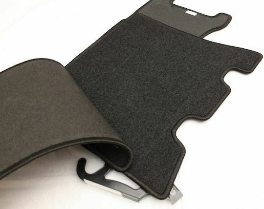 Petex Σετ Μπροστινά και Πίσω Πατάκια 4τμχ για Jeep Grand Cherokee 2004-2010 Μαύρα