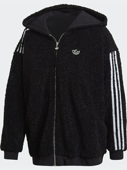 Originals Women's Cardigan with Zipper Black
