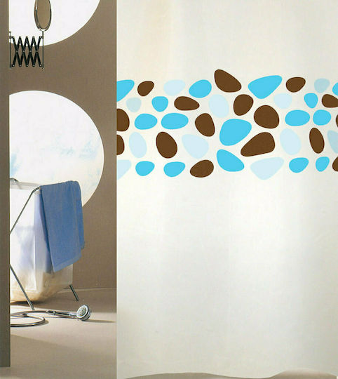San Lorentzo Pebbles Κουρτίνα Υφασμάτινη 180x200cm San Lorentzo Pebbles Κουρτίνα Υφασμάτινη 180x200cm