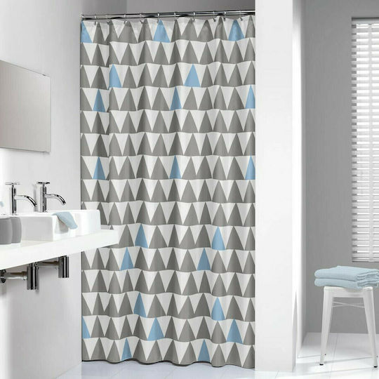 Sealskin Nordic Duschvorhang Stoff 180x200cm Light Blue 210921320