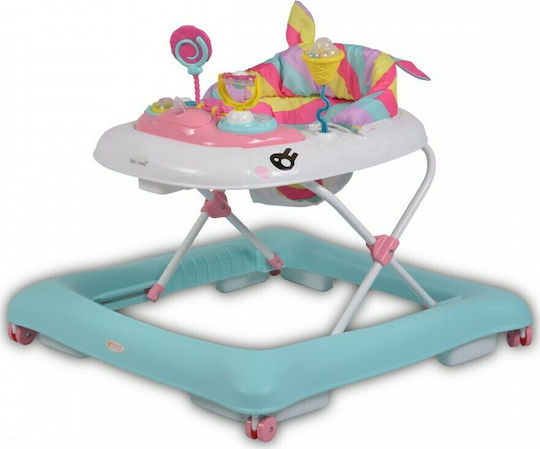 Cangaroo Unicorn Baby Walker with Music Blue