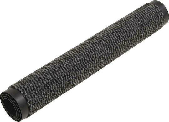 vidaXL Fußmatte Sisal mit rutschfester Unterlage Charcoal 90x150cm