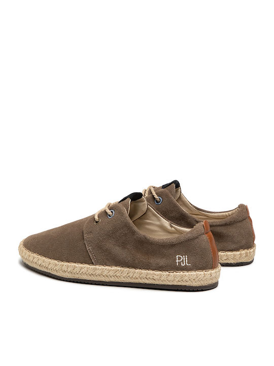 Tourist C-Smart Suede Men's Espadrilles Dark Stone