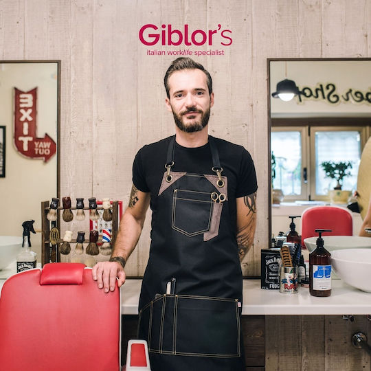 Giblor's Apron Full Body Black