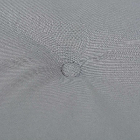 vidaXL Pernă Waterproof Pentru Bancă De Grădină Gri 150x50cm