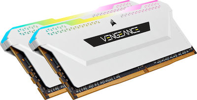 Corsair Vengeance RGB Pro SL 32GB DDR4 RAM mit 2 Modulen (2x16GB) und Geschwindigkeit 3200 für Schreibtisch