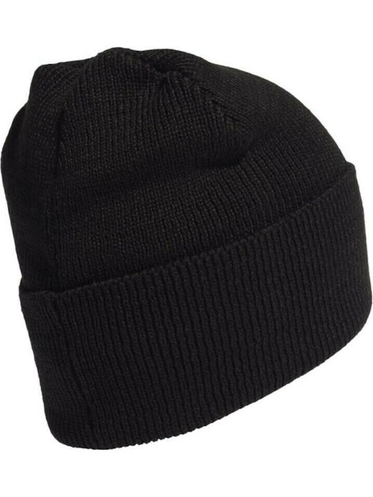 Performance Beanie Beanie with Rib Knit in Black color