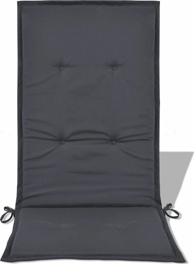 vidaXL Pernă Waterproof Pentru Scaune De Grădină Cu Spătar Verde 2 Buc 120x50 Cm