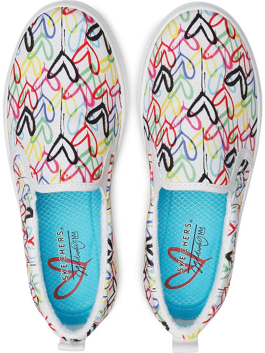Drippin Love Women's Canvas Slip-Ons