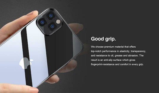 Rockrose Aqua Back Cover Σιλικόνης Μπλε (iPhone 12 mini)