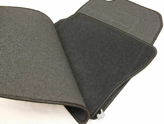 Petex Set of Front and Rear Mats 4pcs for Mazda 2 2002-2007 Black