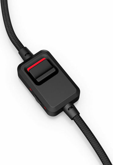 HP Omen Blast Über Ohr Gaming-Headset mit Verbindung 3,5mm / USB Schwarz