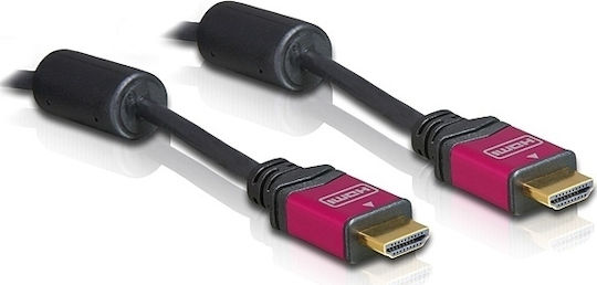 DeLock HDMI 1.4 Cable HDMI male - HDMI male 3m Black