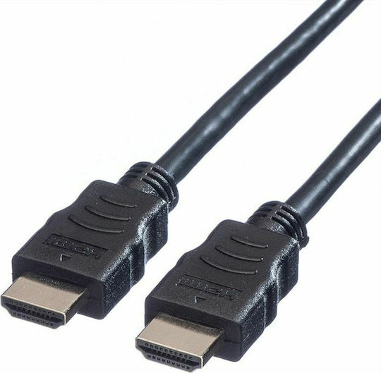 Value Value Cabluri HDMI 1.4 High Speed 1080p 120Hz Cabluri HDMI de Sex Masculin - HDMI de Sex Masculin 15m Negru