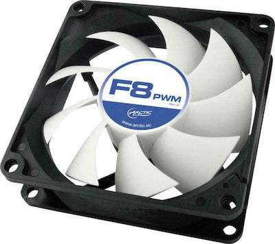Arctic F8 PWM Rev.2 80mm 4-Pin Case Fan