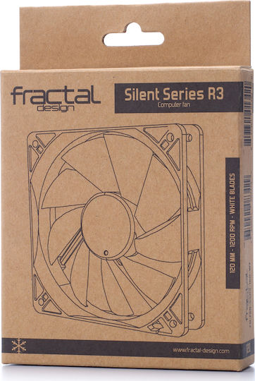 Fractal Design Silent Series R3 120mm 3-Pin Case Fan