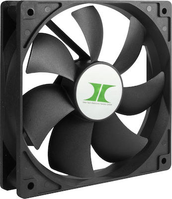 Inter-Tech 88887289 Case Fan 120mm με Σύνδεση 4-Pin PWM 3τμχ