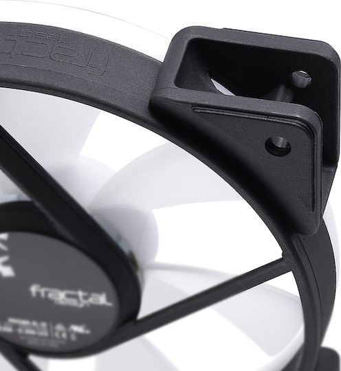 Fractal Design Prisma AL-12 Case Fan 120mm (1200rpm / 50.63cfm) με RGB Φωτισμό και Σύνδεση 3-Pin