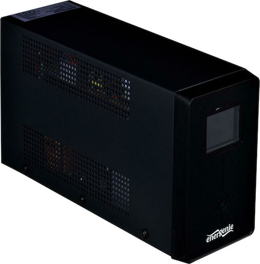 Energenie EG-UPS-034 Unitate UPS Linie Interactivă 1500VA 900W Cu 4 Prize De Curent Alternativ