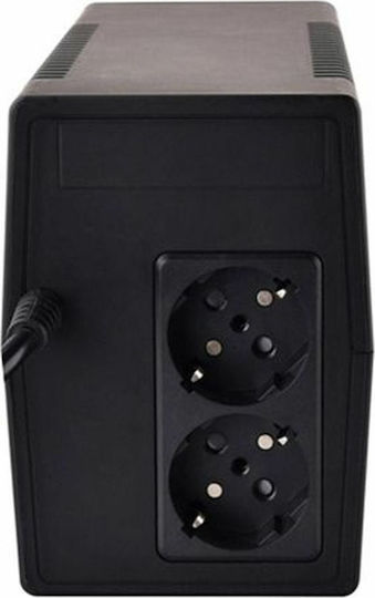 Amarad MT-2000 UPS Line-Interactive 2000VA 1200W with 2 Schuko AC Outlets