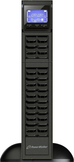 Powerwalker VFI 2000 CRM LCD UPS 2000VA 1600W с 4 IEC Гнезда
