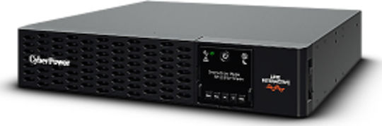 CyberPower PR1000ERT2U UPS Line-Interactive 1000VA 1000W με 10 IEC Πρίζες