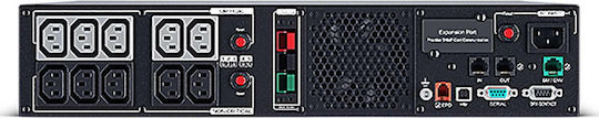CyberPower PR1500ERTXL2U UPS Line-Interactive 1500VA 1500W με 10 IEC Πρίζες