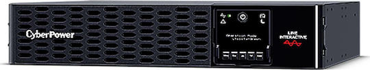 CyberPower PR3000ERTXL2U UPS Line-Interactive 3000VA 3000W με 8 IEC Πρίζες