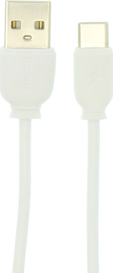 Remax Suji RC-134a USB 2.0 Cable USB-C male - USB-A Λευκό 1m 14191