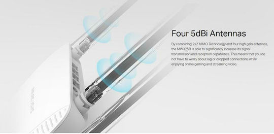 Mercusys MW325R v2 Wireless Router Wi‑Fi 4 with 3 Ports