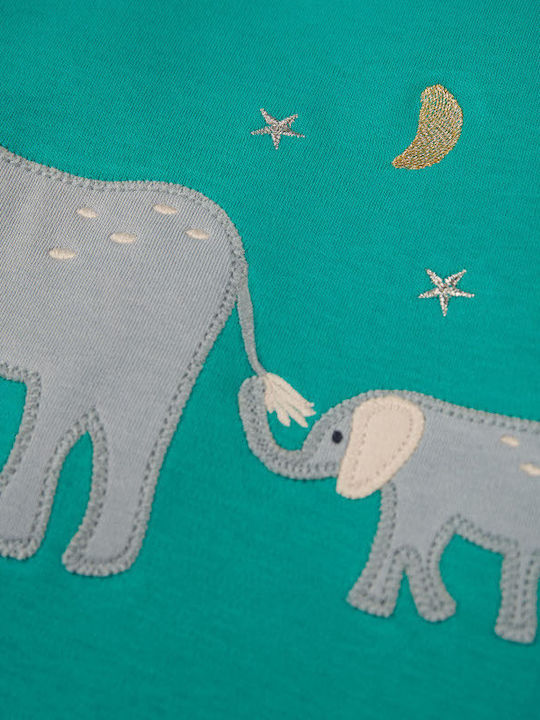 Pajamas "Elephants" colorful Frugi organic cotton pajamas