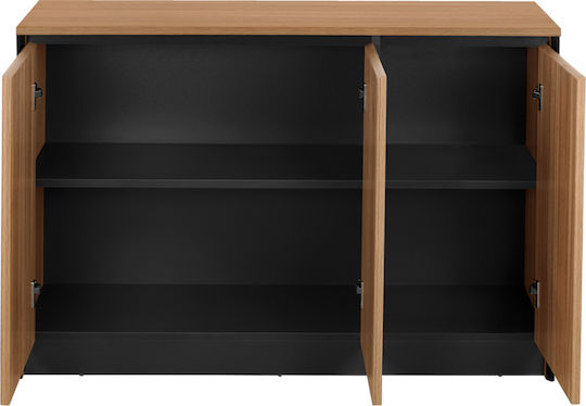 Ξύλινο Ντουλάπι Γραφείου Supreme Δρυς 120x40x80cm