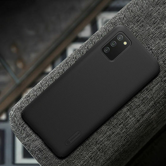 Nillkin Frosted Shield Back Cover Πλαστικό Μαύρο (Galaxy A02s)