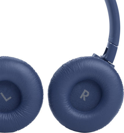 JBL Tune 660NC Ασύρματα / Ενσύρματα On Ear Ακουστικά με 44 ώρες Λειτουργίας και Quick Charge Μπλε