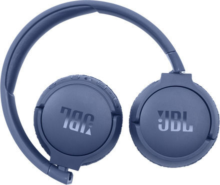 JBL Tune 660NC Ασύρματα / Ενσύρματα On Ear Ακουστικά με 44 ώρες Λειτουργίας και Quick Charge Μπλε