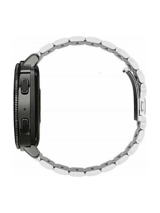 Λουράκι Μεταλλικό Ασημί (Samsung Gear 2/Gear Νeo)