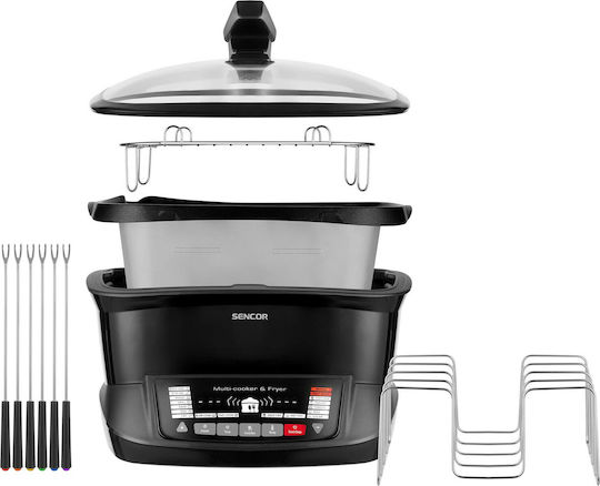 Sencor Air Fryer with Wi-Fi 4.8lt Black SFR 9300BK