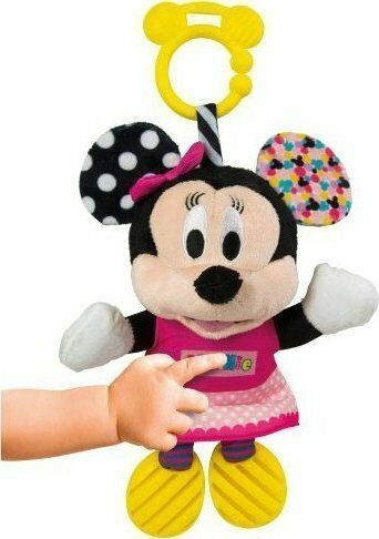 Baby Clementoni Minnie Baby Rattle for 6+ Months