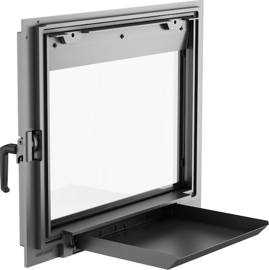 Kratki ANTEK MAJA Χαλύβδινη Πρόσοψη Τζακιού 60x49.1cm