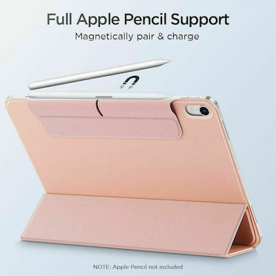 ESR Rebound Magnetic Smart Klappdeckel Synthetisches Leder Rose Gold (iPad Air 2020/2022)