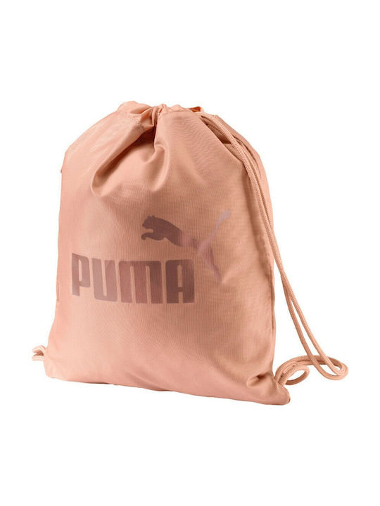 Puma Classic Cat Γυναικεία Τσάντα Πλάτης Γυμναστηρίου Ροζ