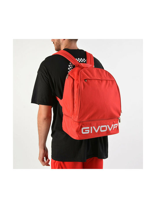 Givova Zaino Sport Football Backpack Red