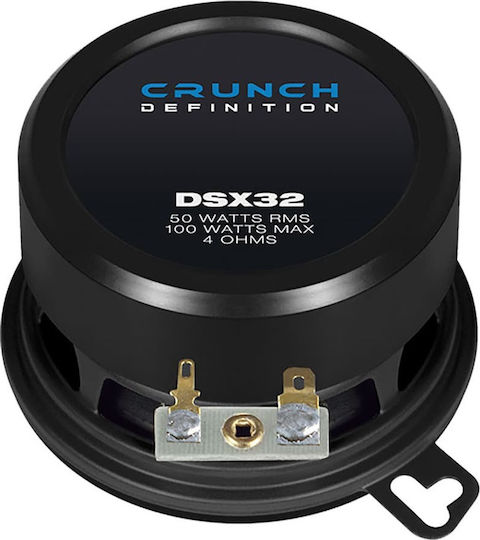 Crunch DSX 32 Σετ Ηχεία Αυτοκινήτου 3.5" με 50W RMS (2 Δρόμων)