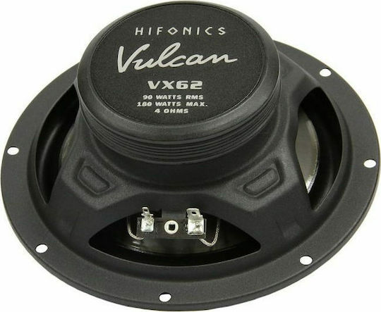 Hifonics VX 62 Σετ Ηχεία Αυτοκινήτου 6.5" με 90W RMS (2 Δρόμων)