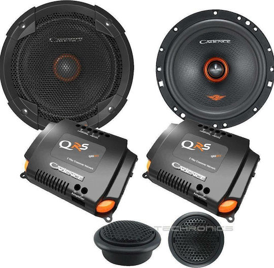 Cadence QRS6K2 Σετ Ηχεία Αυτοκινήτου Διαιρούμενα 6.5" με 85W RMS (2 Δρόμων)