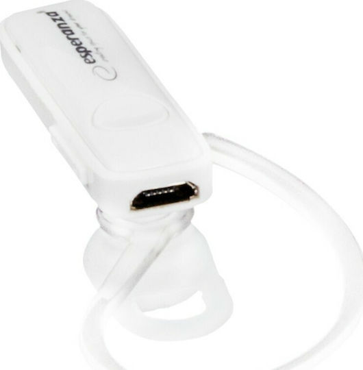 Esperanza EH184W Earbud Bluetooth Handsfree Earphone White