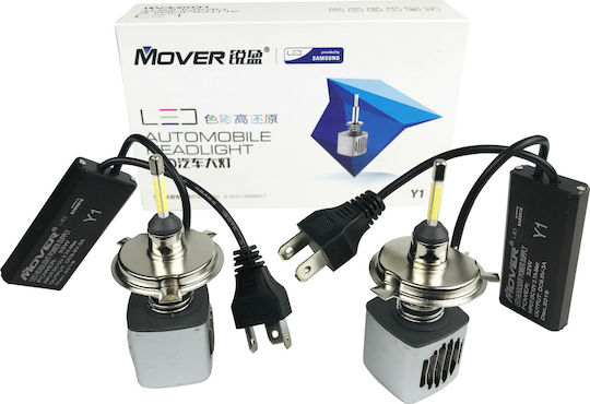 Auto Gs Lamps Car H4 LED 5500K Cold White 12V 32W 2pcs