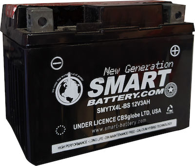 Smart Batteries 3Ah SMYTX4L-BS
